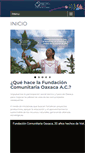 Mobile Screenshot of fundacion-oaxaca.org